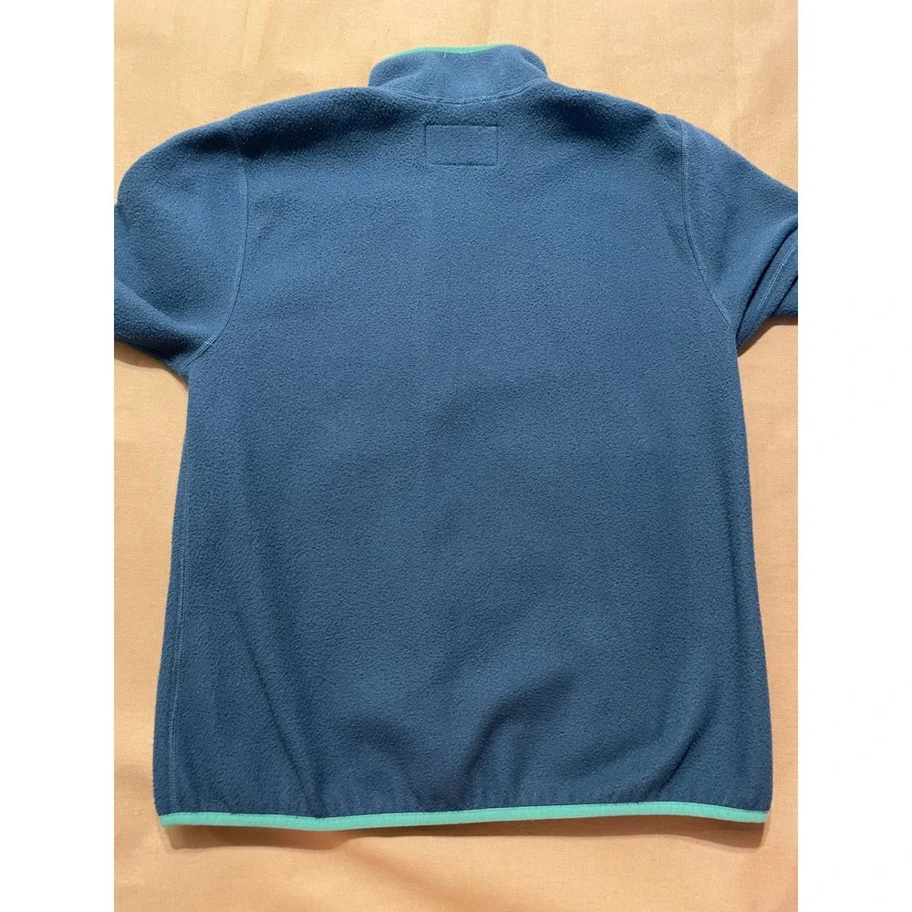 REI Full Zip Fleece Jacket Kids Size XL Blue Retro Polartec Outdoors Gorpcore